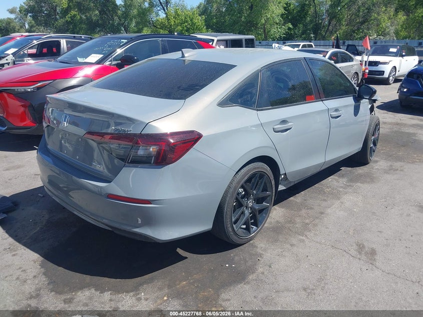 Vin: 2hgfe4f80sh334254, lot: 45725529, honda civic hybrid sport/sport touring 20254
