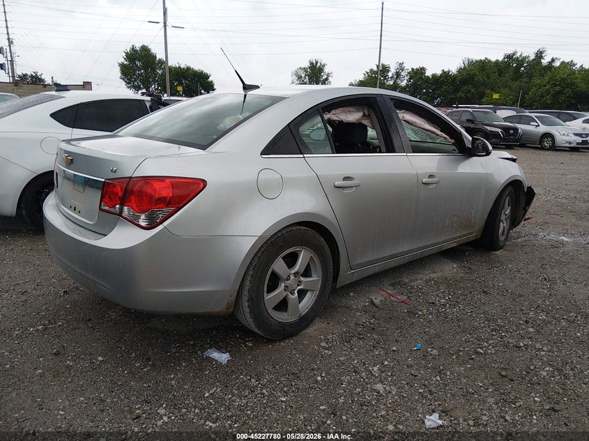 Vin: 1g1pc5sb7e7334762, lot: 45725541, chevrolet cruze 1lt auto 20144