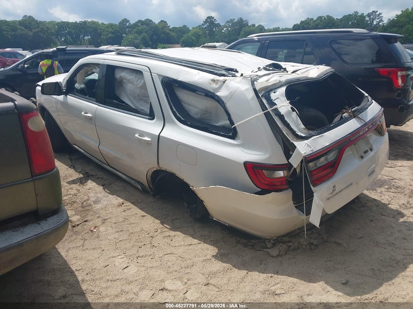 Vin: 1c4rdhag6jc100786, lot: 45725552, dodge durango sxt 20183