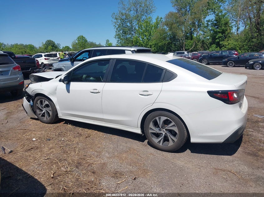SUBARU LEGACY 2025 VIN 4S3BWAF66S3008291