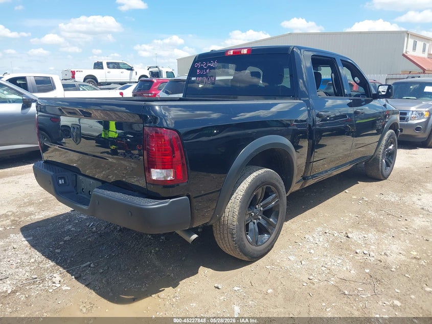 Vin: 1c6rr7lg6rs148161, lot: 45725609, ram 1500 classic warlock  4x4 5'7 box 20244