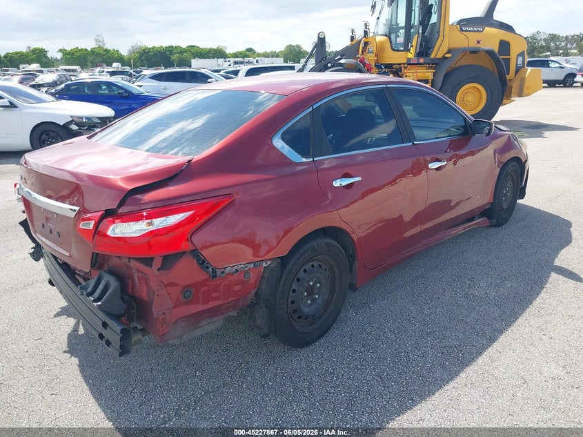 Vin: 1n4al3ap7gc212059, lot: 45725628, nissan altima 2.5/2.5 s/2.5 sl/2.5 sr/2.5 sv 20164