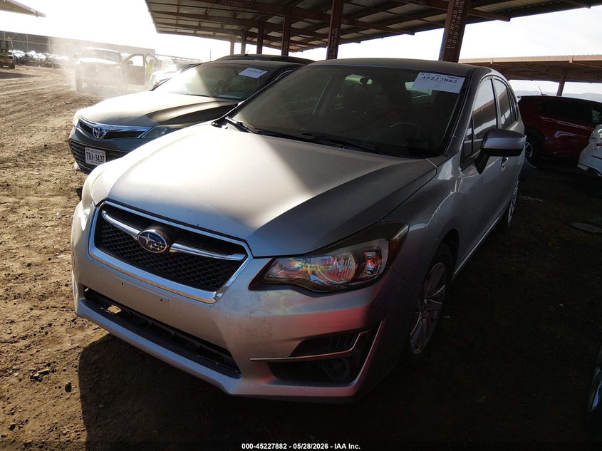 Vin: jf1gpab69g8224631, lot: 45725644, subaru impreza 2.0i premium 20162