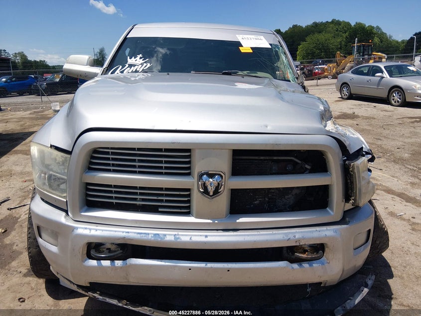 2012 Ram 3500 Ram Slt silver Lot 111045227886 Vin 3C63D3DL3CG254641