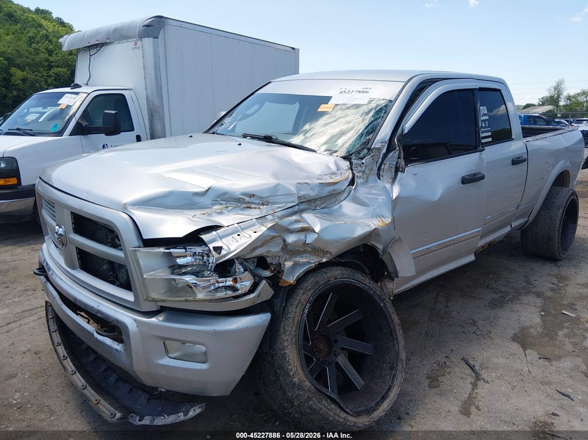 2012 Ram 3500 Ram Slt silver Lot 111045227886 Vin 3C63D3DL3CG254641