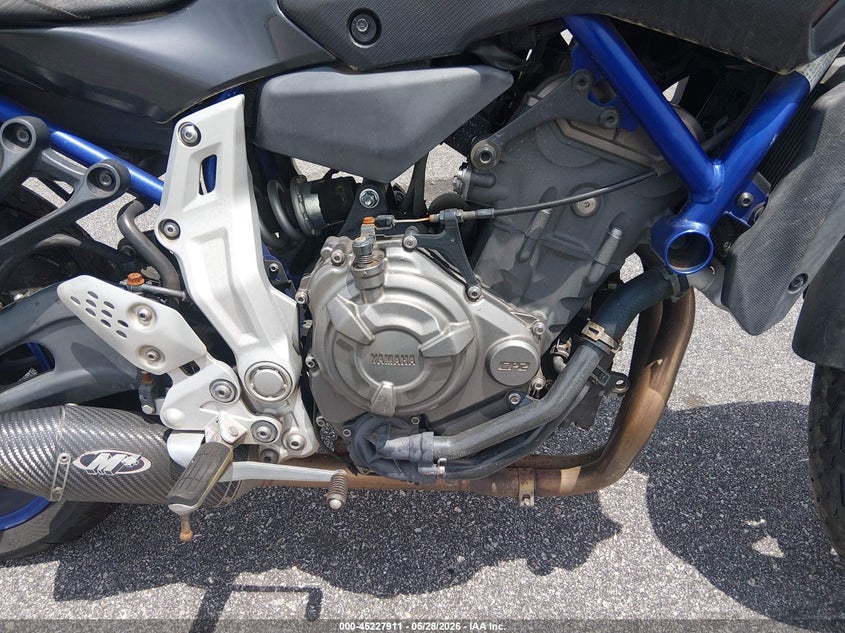 2015 Yamaha Fz07 VIN: JYARM06E3FA001950 Lot: 45227911