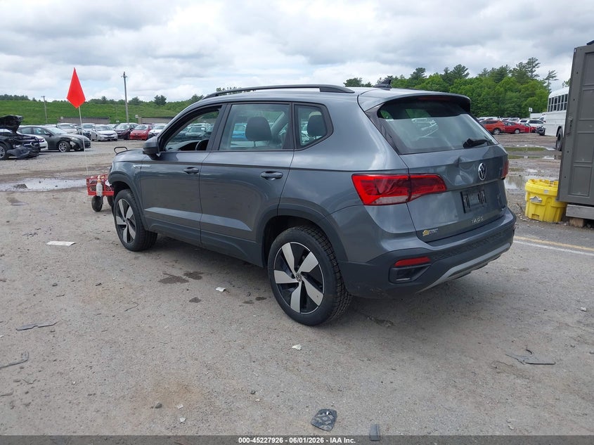 Vin: 3vv8x7b29rm069092, lot: 45725687, volkswagen taos 1.5t s 20243