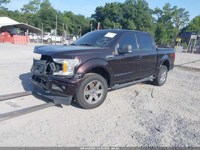 Vin: 1ftew1cp2jfb39497, lot: 45725689, ford f-150 xlt 20182