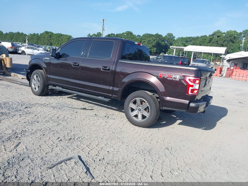 Vin: 1ftew1cp2jfb39497, lot: 45725689, ford f-150 xlt 20183