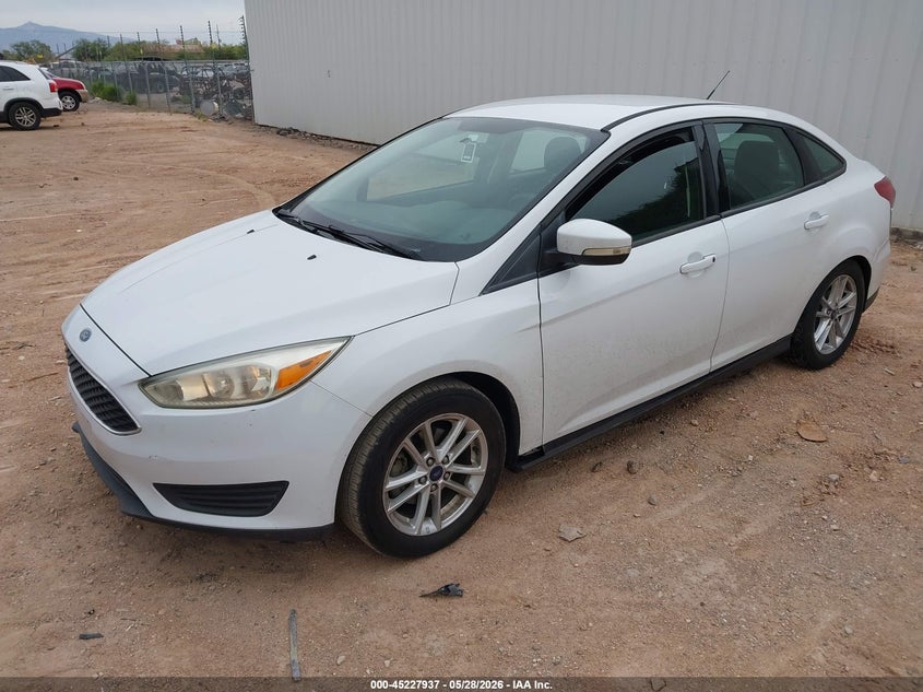Vin: 1fadp3f24gl346249, lot: 45725698, ford focus se 20162