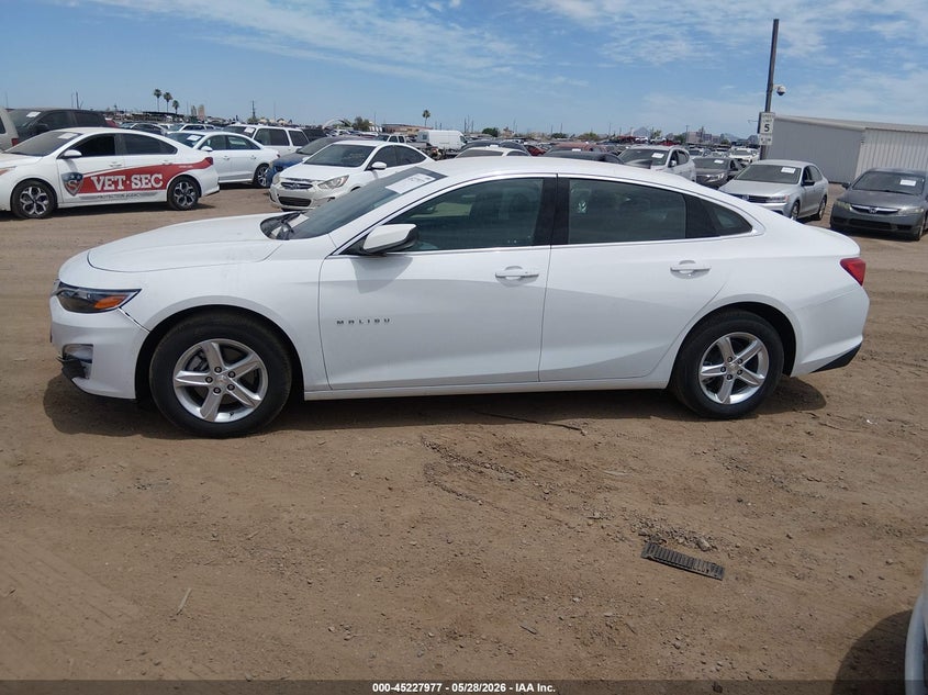 VIN 1G1ZC5STXRF175295 2024 CHEVROLET MALIBU FWD 1FL