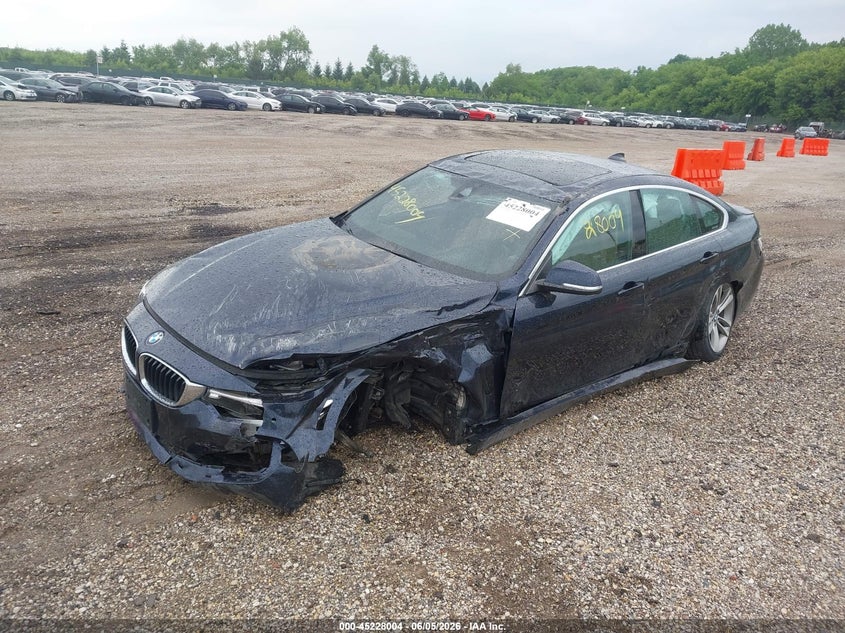 Vin: wba4j3c50kbl08782, lot: 45725765, bmw 430i gran coupe xdrive 20192