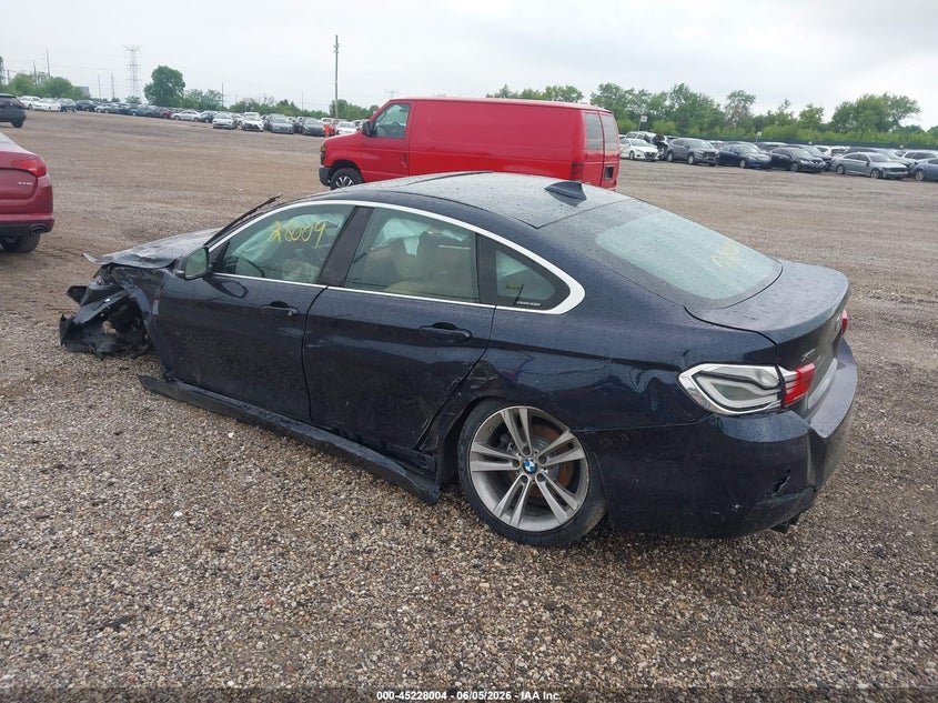 Vin: wba4j3c50kbl08782, lot: 45725765, bmw 430i gran coupe xdrive 20193