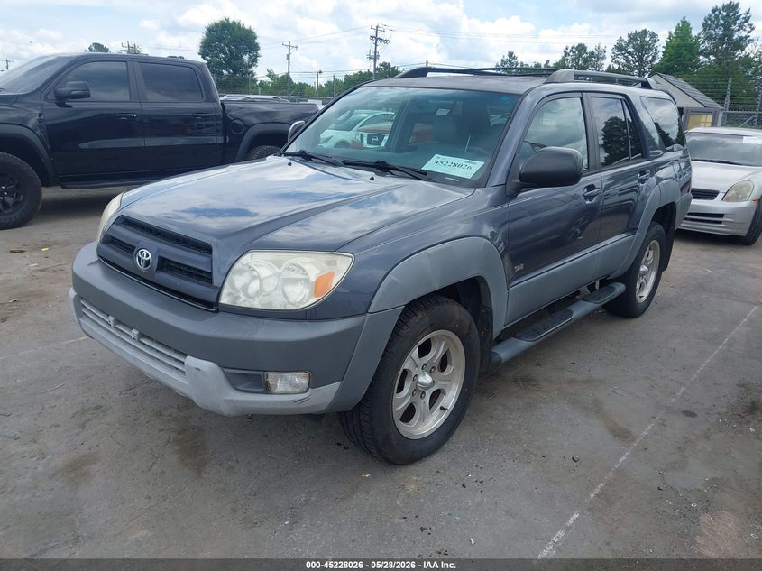 TOYOTA 4RUNNER 2003 VIN JTEZU14RX30012571