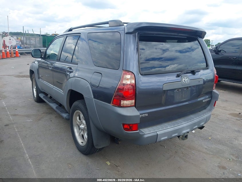 TOYOTA 4RUNNER 2003 VIN JTEZU14RX30012571