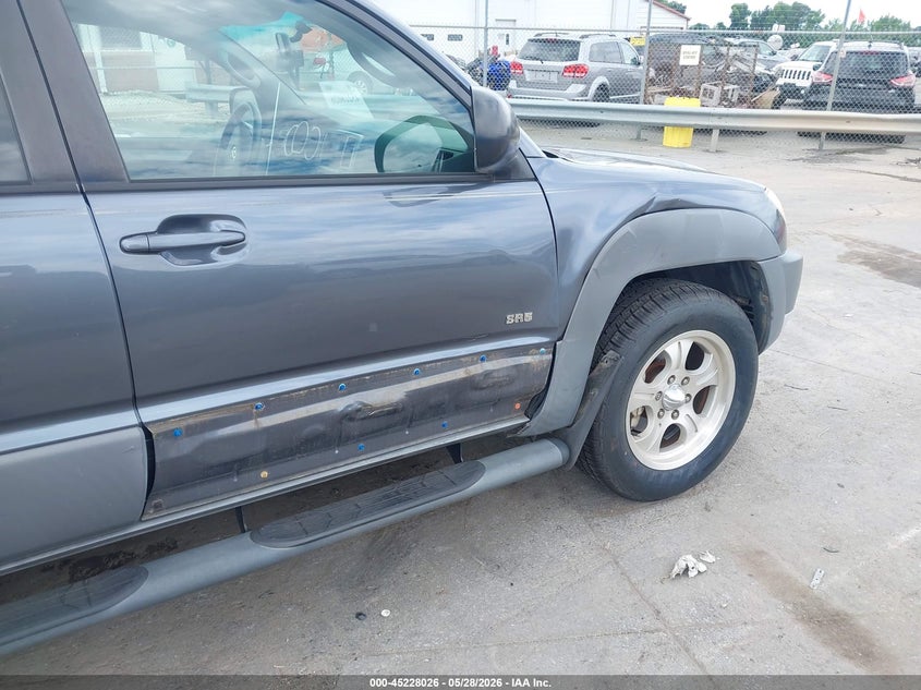 TOYOTA 4RUNNER 2003 VIN JTEZU14RX30012571