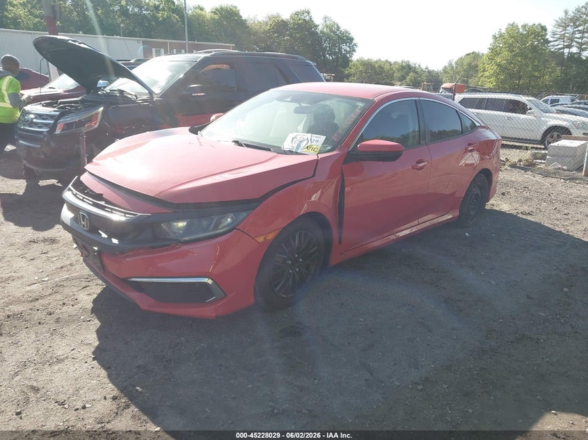 2021 HONDA CIVIC auction photo 2