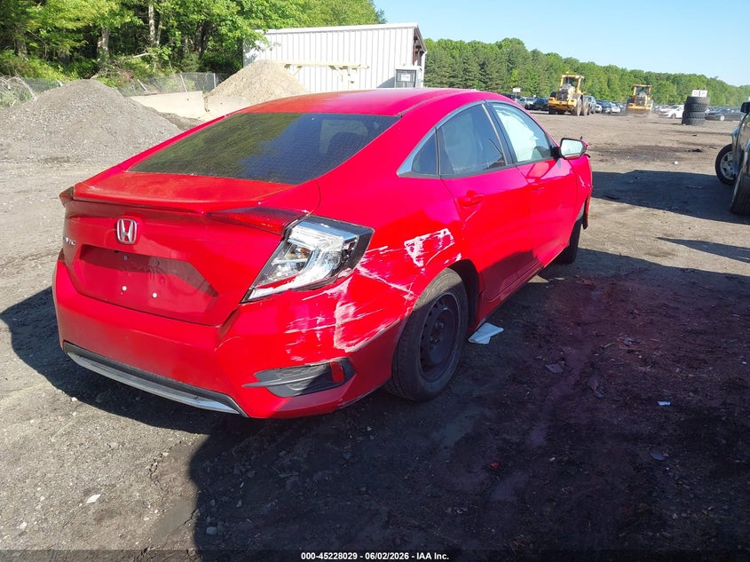 2021 HONDA CIVIC auction photo 4
