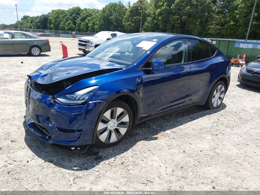 Vin: 7saygdee4pa086032, lot: 45725791, tesla model y awd/long range dual motor all-wheel drive 20232