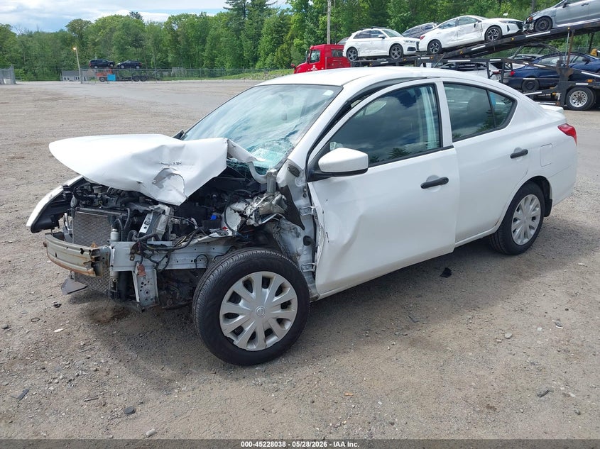 Vin: 3n1cn7ap5jl853911, lot: 45725799, nissan versa 1.6 s+ 20182