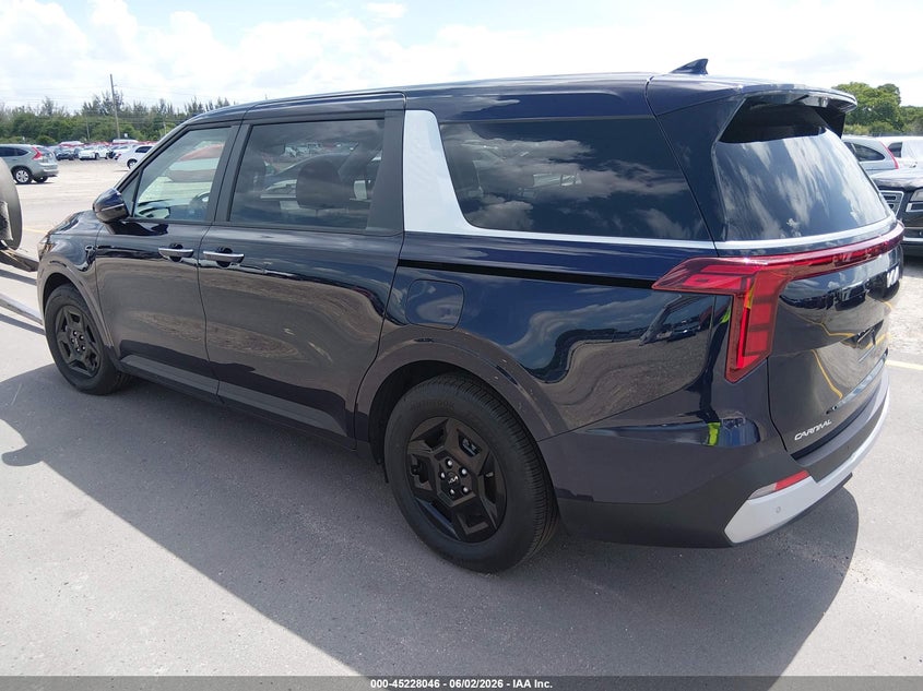 Vin: kndnb5k35t6620820, lot: 45725807, kia carnival mpv lxs 20263