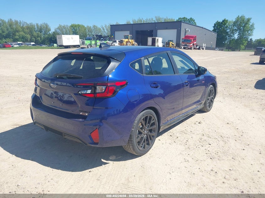 Vin: jf1guhjc9t8237446, lot: 45725817, subaru impreza rs 20264