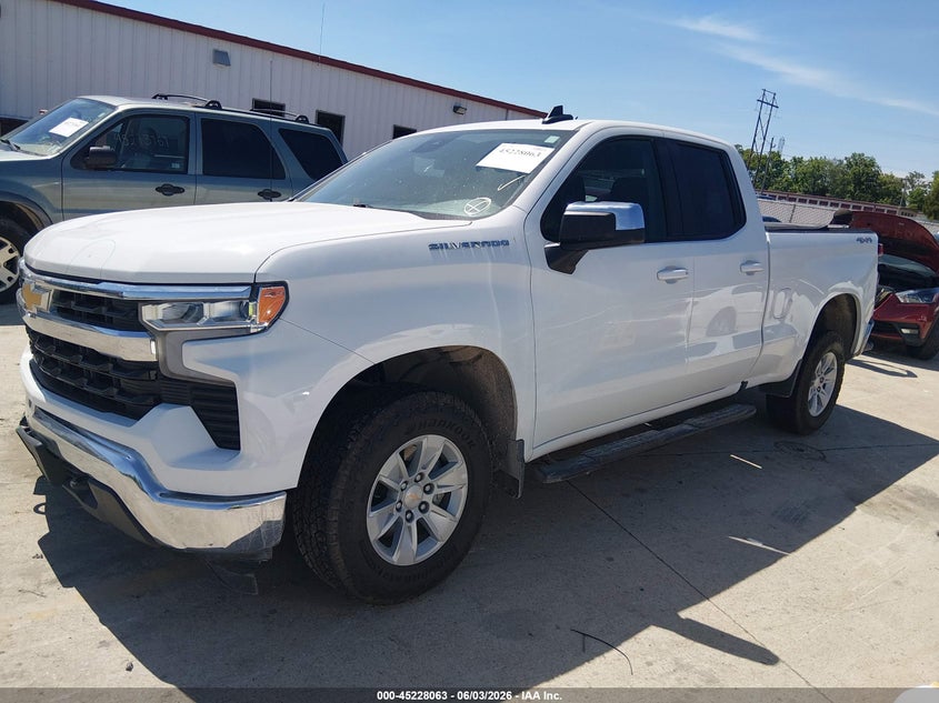 Vin: 1gcrkdedxsz122531, lot: 45725825, chevrolet silverado 1500 4wd  standard bed lt 20252