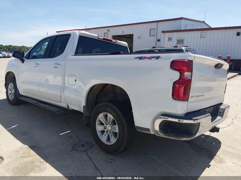 Vin: 1gcrkdedxsz122531, lot: 45725825, chevrolet silverado 1500 4wd  standard bed lt 20253
