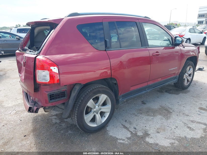 Vin: 1c4njcba9cd579223, lot: 45725830, jeep compass sport 20124