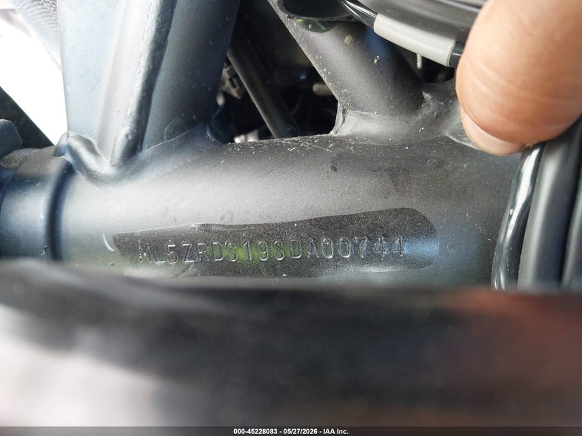 2025 Kawasaki Zr900 S VIN: ML5ZRDS19SDA00744 Lot: 45228083