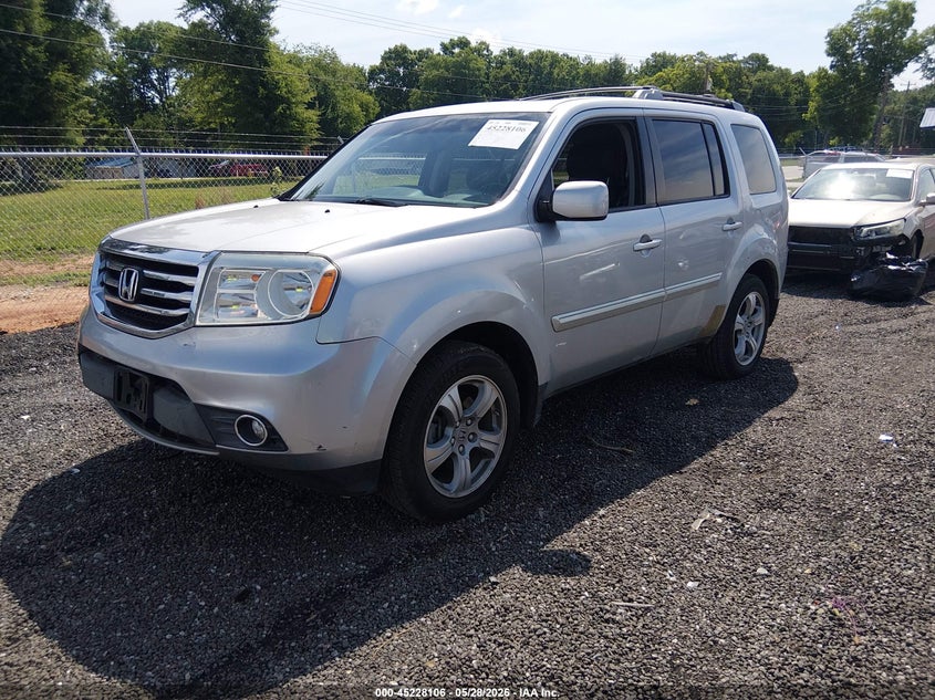 2012 HONDA PILOT auction photo 2