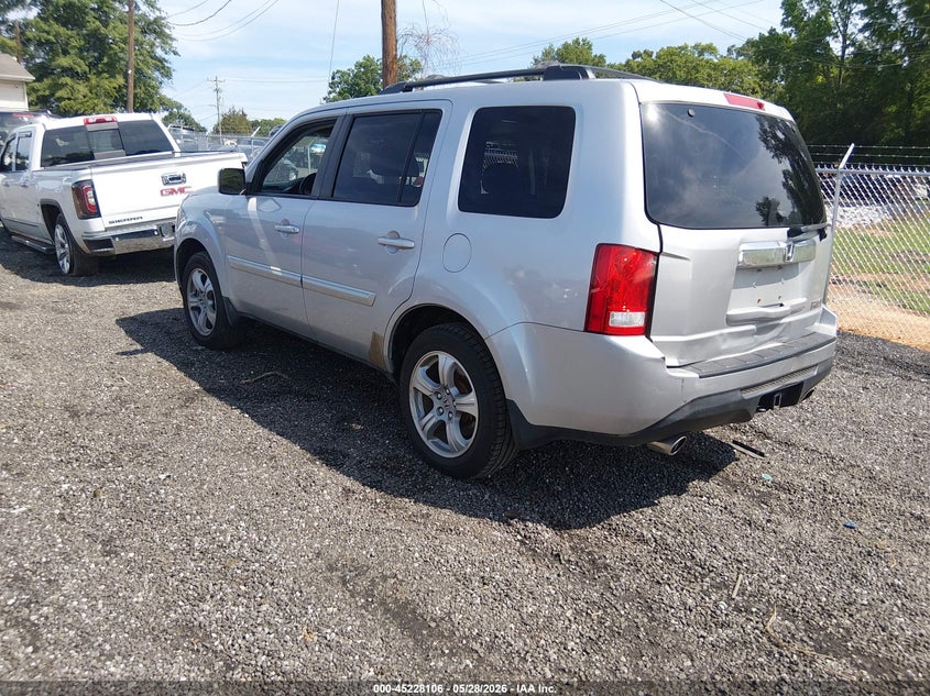 2012 HONDA PILOT auction photo 3