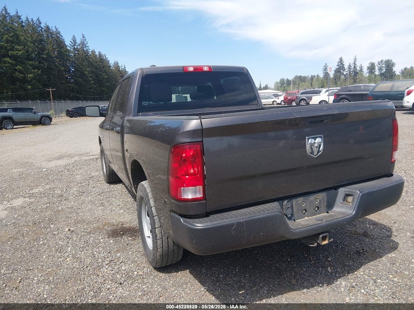 Vin: 1c6rr7kg0gs390538, lot: 45725881, ram 1500 tradesman 20163