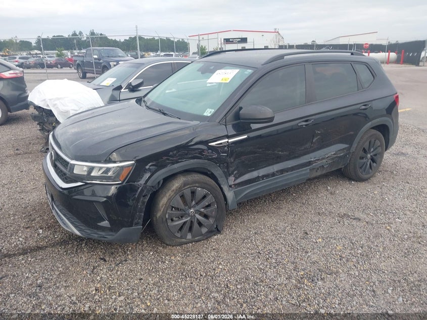 Vin: 3vvmx7b24nm008502, lot: 45725898, volkswagen taos 1.5t s 20222