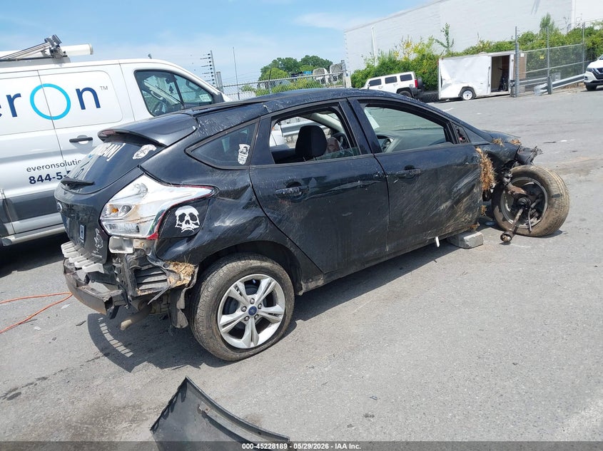 Vin: 1fadp3k20el236995, lot: 45725950, ford focus se 20144