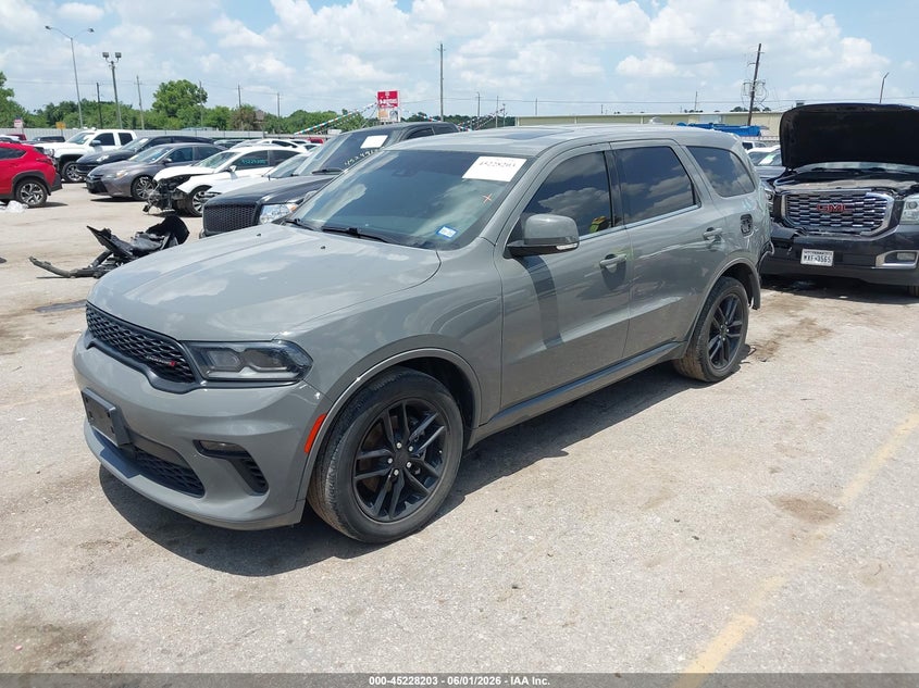 Vin: 1c4rdhdg6nc102538, lot: 45725964, dodge durango gt plus rwd 20222
