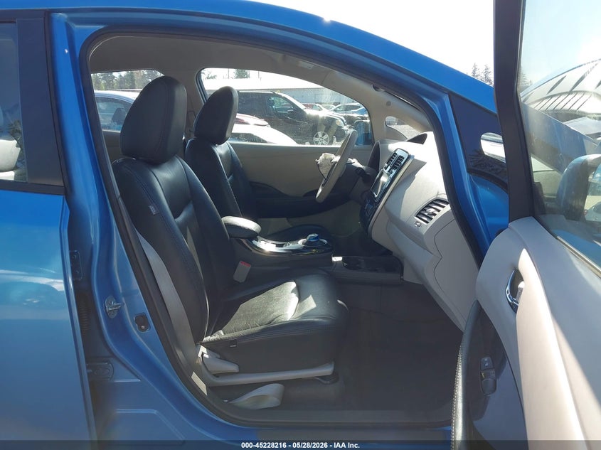 2011 Nissan Leaf Sl VIN: JN1AZ0CP3BT001327 Lot: 45228216