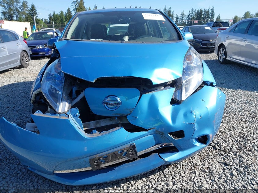 2011 Nissan Leaf Sl VIN: JN1AZ0CP3BT001327 Lot: 45228216