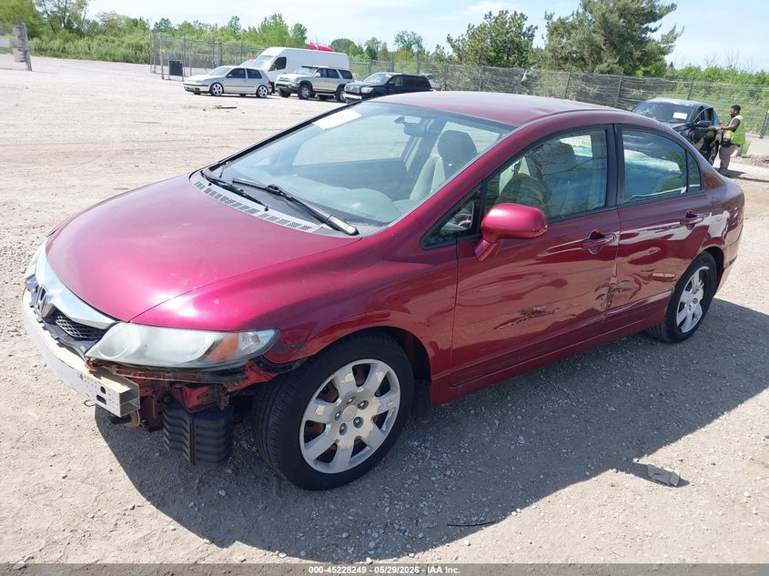 2011 Honda Civic Lx 19XFA1F54BE023145 photo 1