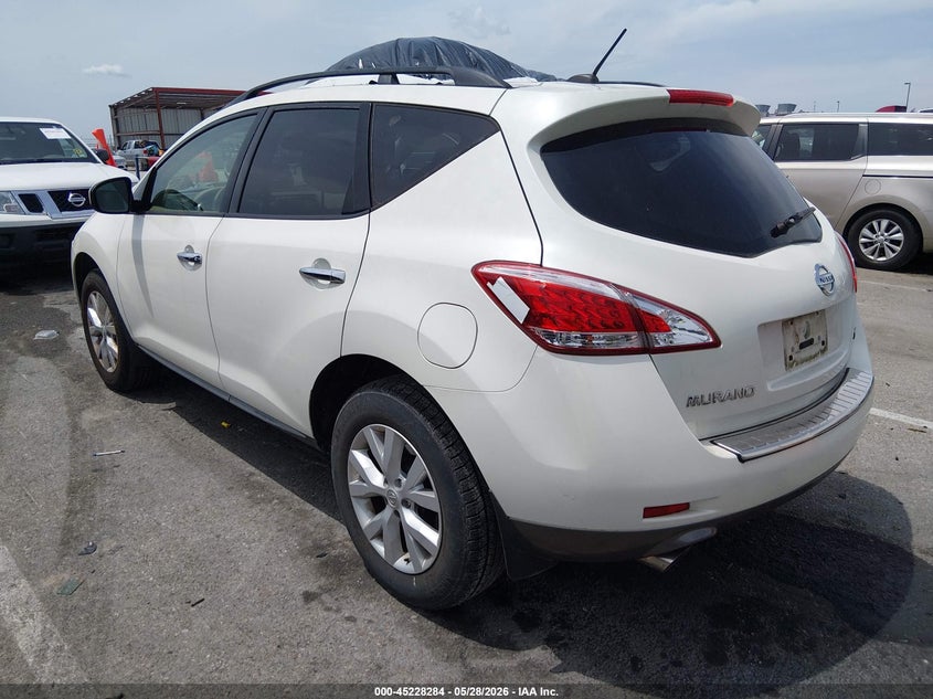 Vin: jn8az1mu3bw061988, lot: 45726045, nissan murano sl 20113