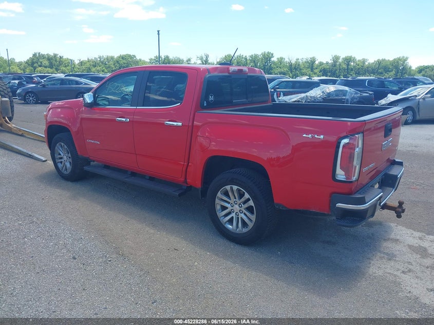 Vin: 1gtg6ce32f1263157, lot: 45726047, gmc canyon slt 20153