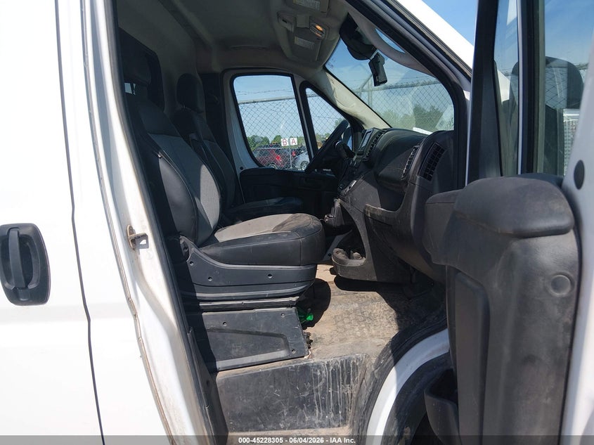 Vin: 3c6mrvjg4se517707, lot: 45726066, ram promaster 3500 cargo van tradesman high roof 159 wb ext 2025 img_1