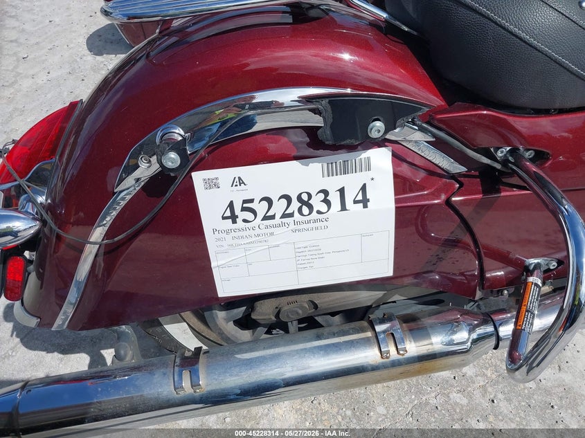 2021 OTHER INDIAN MOTORCYCLE CO. SPRINGFIELD MOTO 2