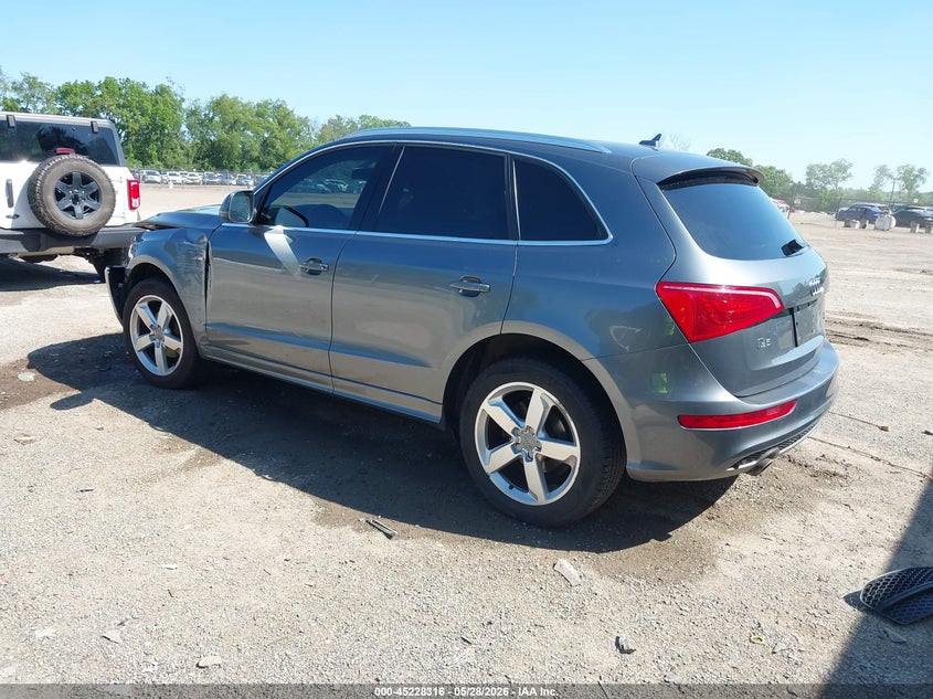 2012 Audi Q5 3.2 3.2 Premium Plus grey Lot 111045228316 Vin WA1DKAFP7CA086616