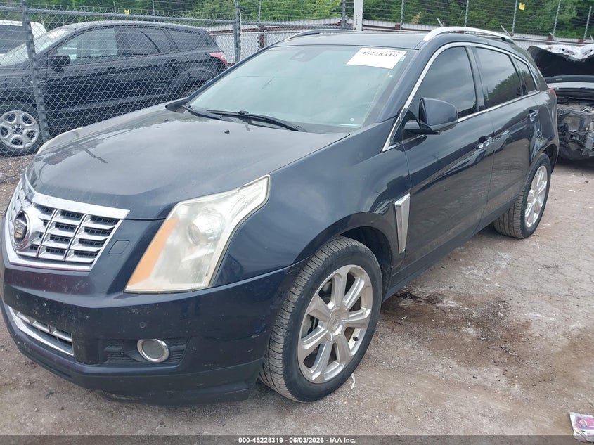 Vin: 3gyfnde37es543460, lot: 45726081, cadillac srx premium collection 20142