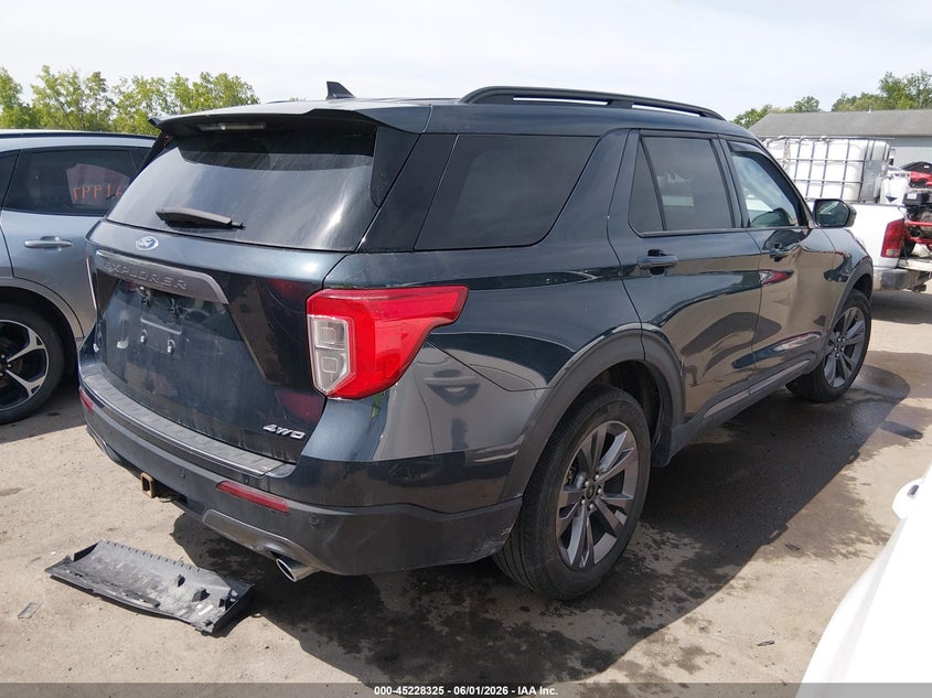 Vin: 1fmsk8dh2ngc51047, lot: 45726085, ford explorer xlt 20224