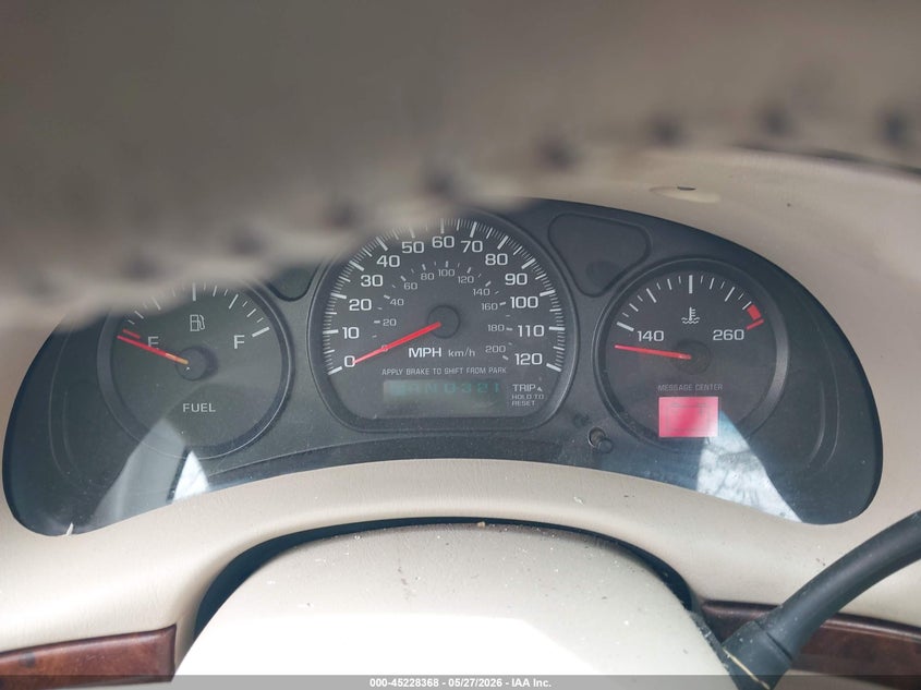 2002 Chevrolet Impala VIN: 2G1WF55K329204762 Lot: 45228368