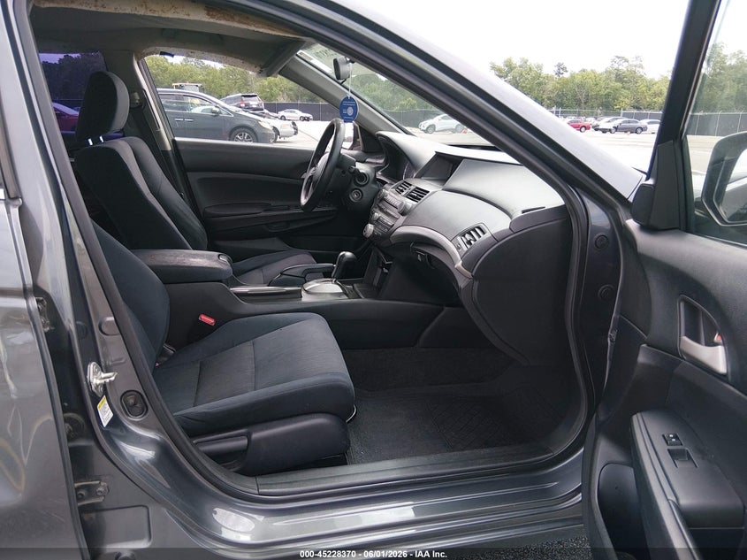 2012 Honda Accord 2.4 2.4 Lx grey Lot 111045228370 Vin 1HGCP2F37CA157286