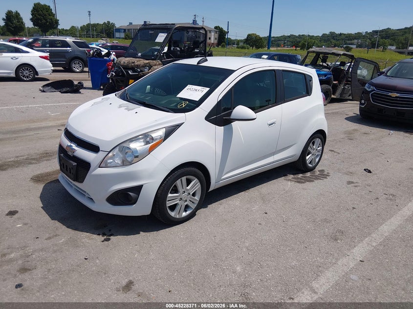 Vin: kl8cd6s95fc784529, lot: 45726132, chevrolet spark 1lt cvt 20152
