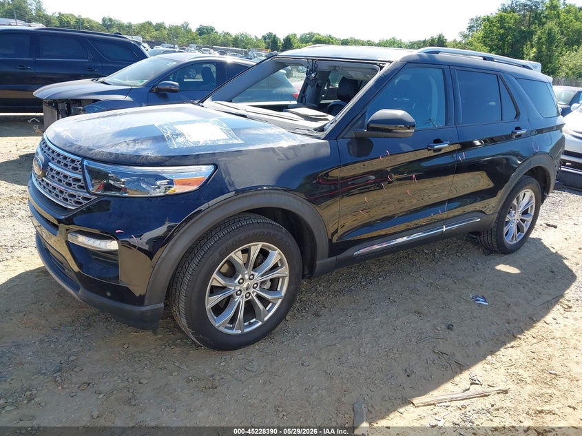 Vin: 1fmsk8fh1mga85969, lot: 45726151, ford explorer limited 20212